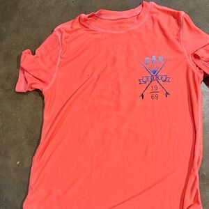 GAP boys Bright Coral Surf Tee